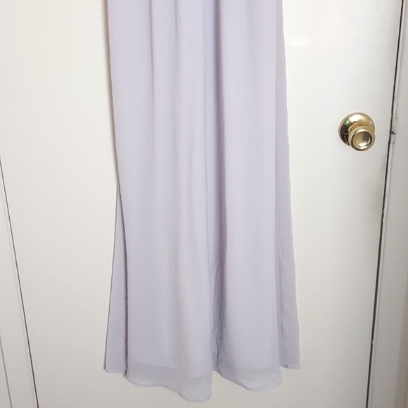 Show Me Your Mumu Caitlin Ruffle Maxi Dress Lavender Purple Size XS - Picture 5 of 14
